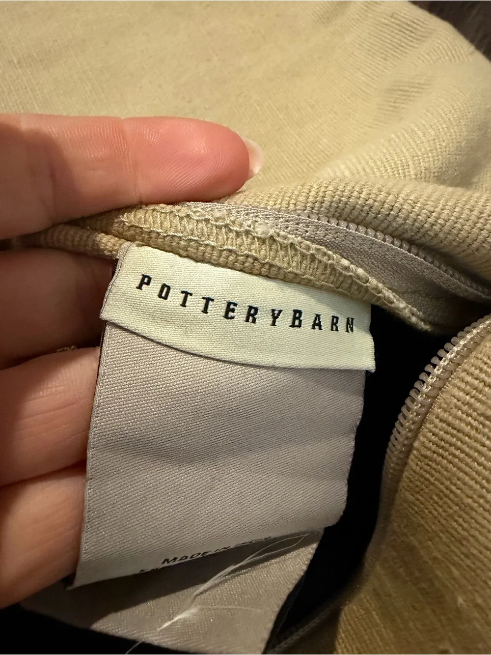 Pottery Barn Kilum Lumbar Pillow Cover Multicolored Wool Cotton Size 16” X 26”